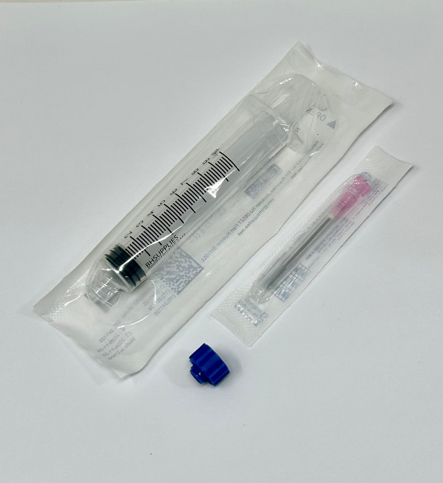 LC Refill Kit, 10cc Syringe + 18g needle + Tip Cap